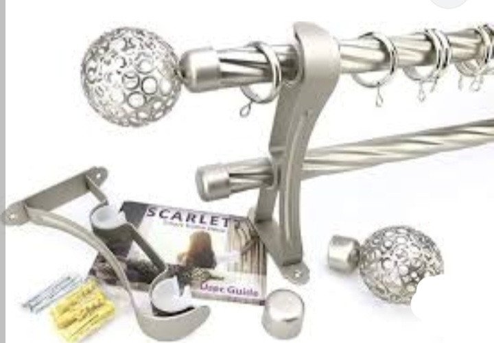 2 قطعة ماسورة 2 متر+جوز حامل مزوج+جوز قمقم+جوز طبه+32 حلقه